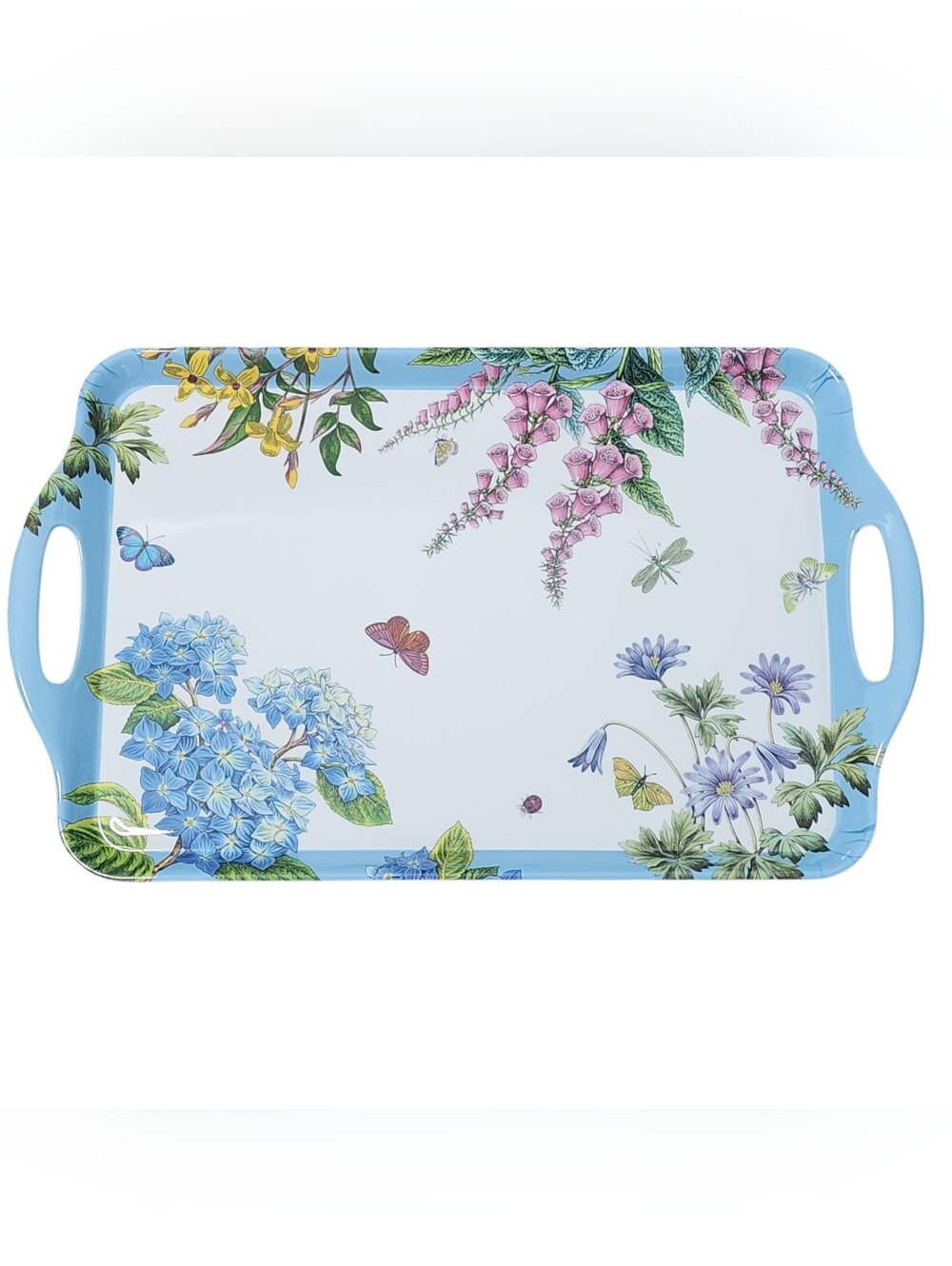 Retired Pimpernel Portmeirion Botanic Garden Terrace Large Handled Melamine Tray